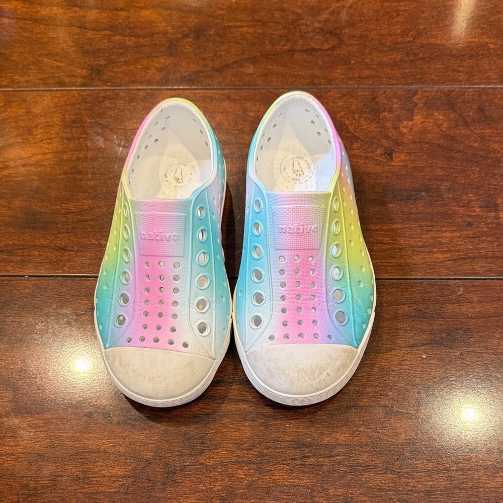 Native Kids' Multicolor Slip-On Sneakers